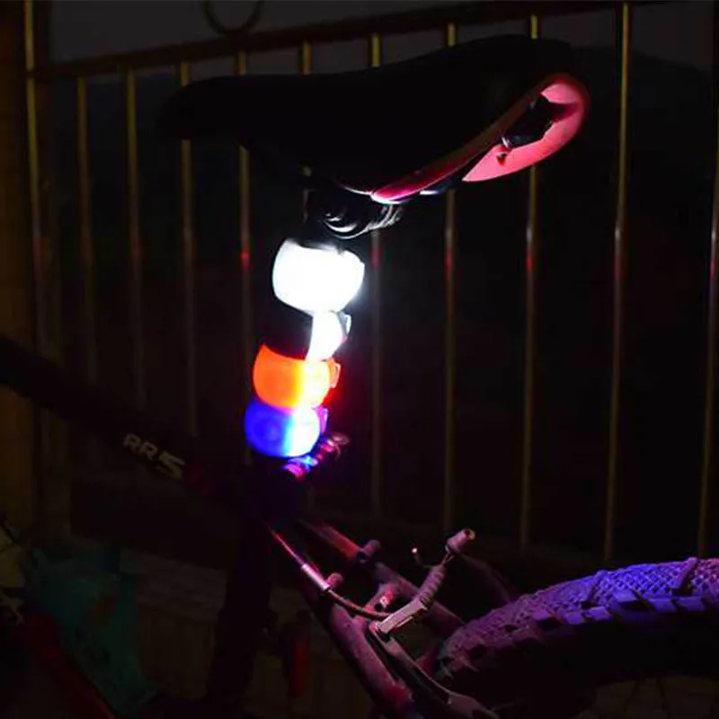WasaFire LED Silikónové Bicykel Predné, Zadné Svetlo, 3 Režimy Nepremokavé MTB Horskej Ceste na Bicykli jazda na Bicykli Svetlometu Chvost Varovanie Lampa