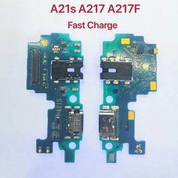 USB Nabíjací Dok Port Konektor Predstavenstva Častí Flex Kábel Pre Samsung A21S A217 A217F Náhradné