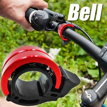 Požičovňa Bell Hliníkovej Zliatiny Horn Alarm Bezpečnosť Stealth Koni Ultra Vysoká Jasný Zvuk Príslušenstvo Dvojitý Krúžok Q Bell Road Horské