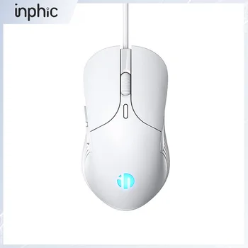 Infinic PB1P domov hru myš drôtová office stlmiť myši Sedem farieb svetelného esports mouse makro definícia