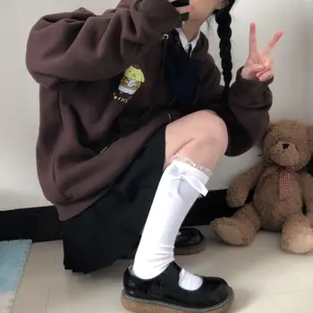 Kawaii Cinnamoroll Kuromi Moje Melódie Sanrio Jk Kabát Zips Bavlnená Mikina s Kapucňou Anime Hračky pre Dievčatá