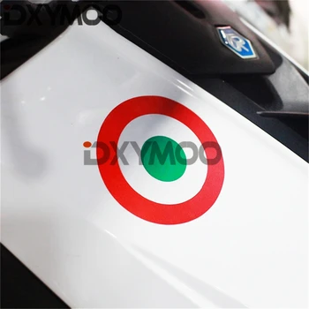 1 KS Motocykel Vinylové Nálepky, Reflexné Auto Okno HeadSticker Obtlačky pre Piaggio Mesto FLY 125 Vespa Taliansko
