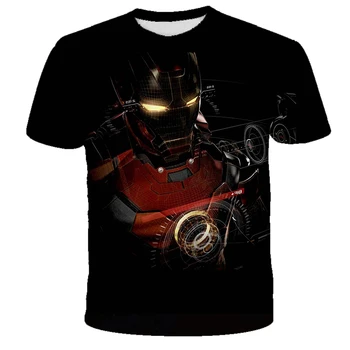 Marvel Avengers Mužov Oblečenie 2021 NewSummer Tlač Krátke Sleeve T-shirt 3D Print T Shirt Bežné Priedušná Zábavné Tričká