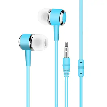 Univerzálna 1,2 m Káblové In-Ear Slúchadiel do uší Slúchadlá, Hudobné Slúchadlá 3,5 mm Konektor Stereo Slúchadlá pre Telefón, PC, Notebook Tablet MP3