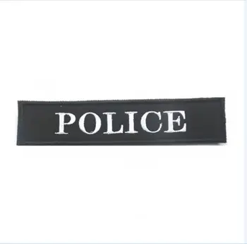 POLÍCIA PRÁVA ENFORCMENT Policajti SWAT TAKTICKÉ ZADNÝ PANEL 13.5*3 CM HÁK PATCH