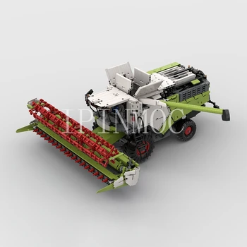 Nové technológie stavebným MOC-71485 projektu kombinovať traktor elektrické diaľkové ovládanie montáž detských hračiek darček model