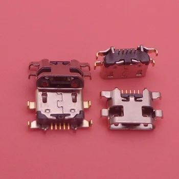 100ks/veľa Nabíjačku USB Nabíjanie Nabíjanie Doct Port Konektor Pre LG K10 2018 Alfa K11 X410E K10+ K30 X4+ X4 Plus X410 konektor jack