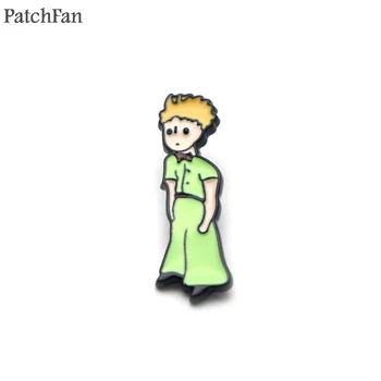 Patchfan Malý princ Zinok Cartoon Kolíky pre mužov, ženy para Tričko Kúzlo Oblečenie batoh Príslušenstvo medaily, Odznaky, Brošne A1525