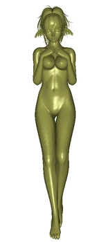 3D model reliéfu stl formát sochárstvo-Nahé ženy 4