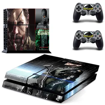 Metal Gear Solid V PS4 Pokožky Nálepky Odtlačkový pre Sony PlayStation 4 Konzoly a 2 Radič Pokožky PS4 Nálepky Vinyl Príslušenstvo