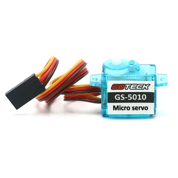 4pcs/veľa GOTECK GS-5010MG Micro Analógový Servo/ 5g/ 0,8 kg-cm/ 0.12 sec