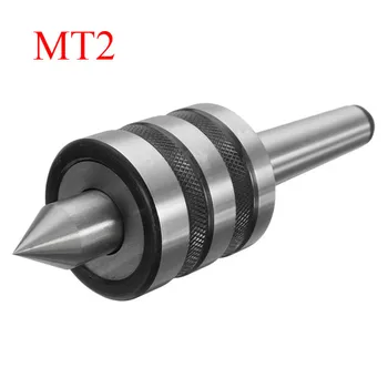 MT2 Precízne Rotačné Live Center Morse Kužeľ 2MT Triple Ložisko Sústruh Médium pre vysokorýchlostné Sústruženie CNC Práce
