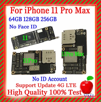 S/Č Tvár ID Pre iPhone 11 pro max /12 pro max Doske Voľný icloud, 64GB 128GB Plný Čipy Test logiky rada Podporu aktualizácia
