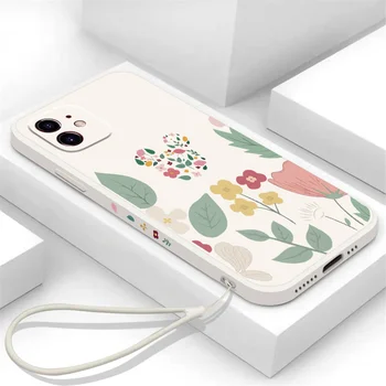 DISNEY Luxusné Mickey Minnie Soft Telefón púzdra pre iPhone 13 12 11 Pro Max pre Apple 7 8 Plus X XR Ochranný Zadný Kryt Škrupiny